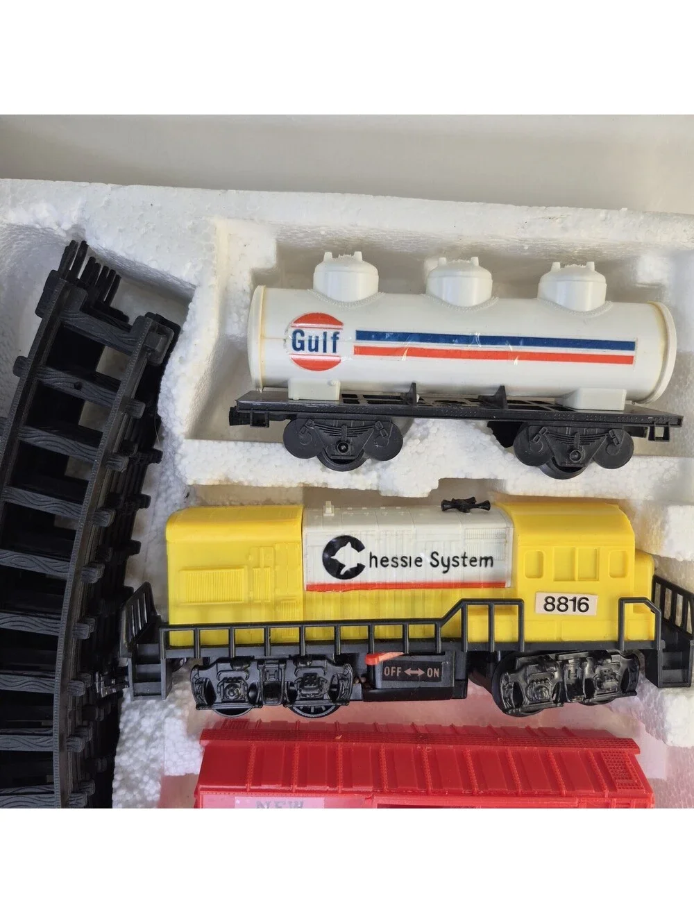 Vintage 1976-The Chessie Battery Diesel Train Set-Durham Rail Power NO.8816
